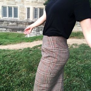 Pink Martini Wool Pencil skirt
